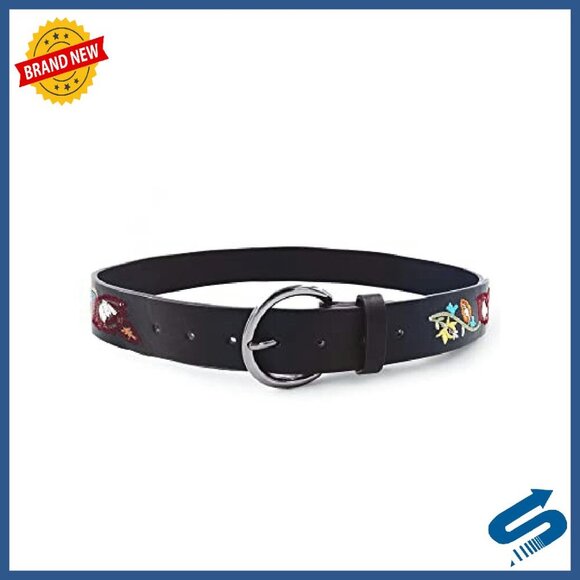 Western Boho Embroidery PU Leather Belt for Jeans & Dresses Size S/M main image 6